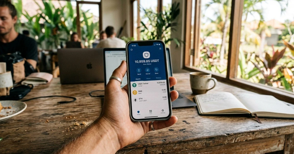 Paying for a villa rental in Bali using USDT or cryptocurrency
